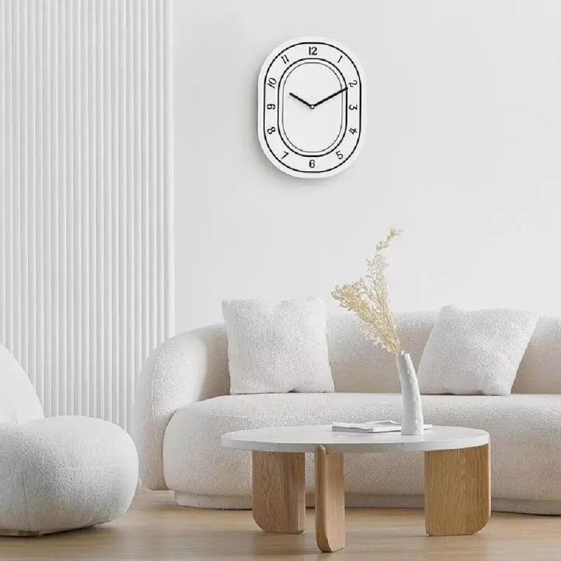 Reloj De Pared Blanco 2