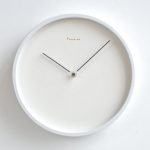 Reloj De Pared Blanco Moderno