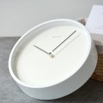 Reloj De Pared Blanco Moderno 2