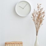 Reloj De Pared Blanco Moderno 3