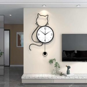 Reloj De Pared Gato 3