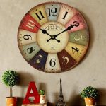 Reloj De Pared Madera Vintage 3