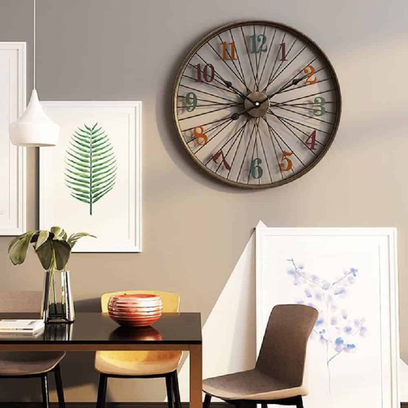 Reloj De Pared Vintage Grande 3